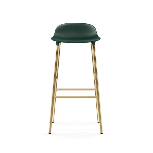 Normann Copenhagen Form korkea baarituoli (messinki) - Image 2