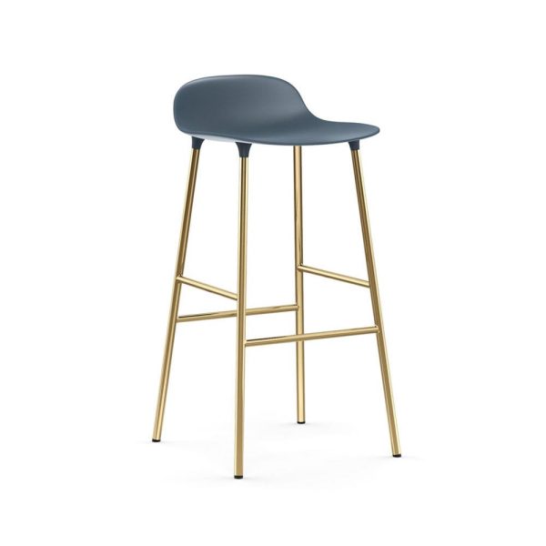 Normann Copenhagen Form korkea baarituoli (messinki) - Image 5