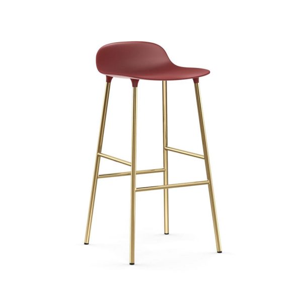 Normann Copenhagen Form korkea baarituoli (messinki) - Image 9