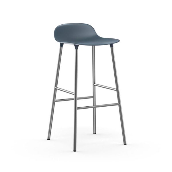 Normann Copenhagen Form korkea baarituoli (kromi) - Image 8