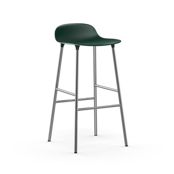 Normann Copenhagen Form korkea baarituoli (kromi) - Image 9