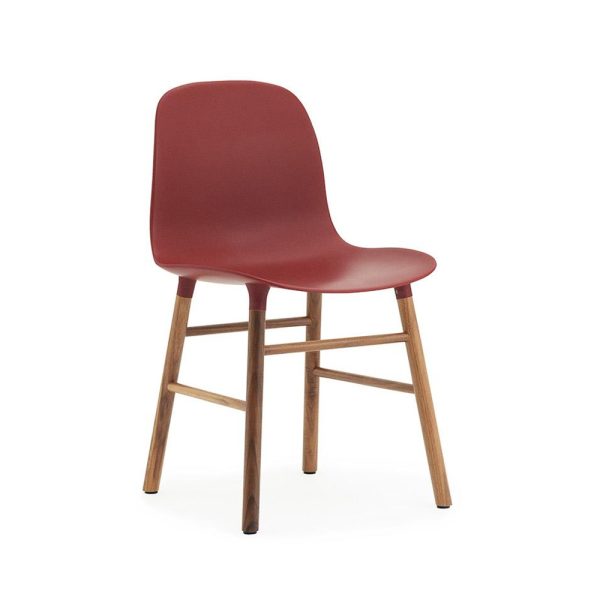 Normann Copenhagen Form Chair Walnut Red