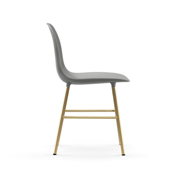 Normann Copenhagen Form Chair Brass Grey