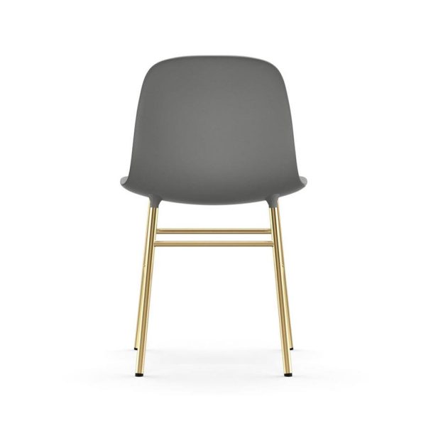 Normann Copenhagen Form Chair Brass Grey