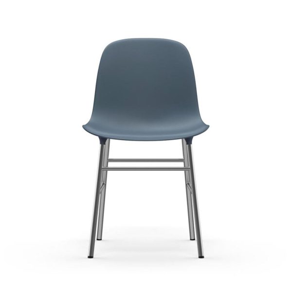 Normann Copenhagen Form Chair Crome Blue