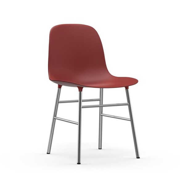 Normann Copenhagen Form Chair Crome Red