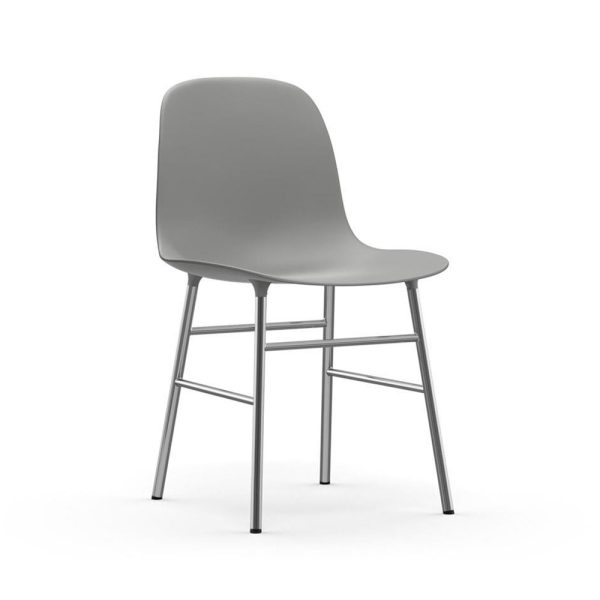 Normann Copenhagen Form Chair Crome Grey