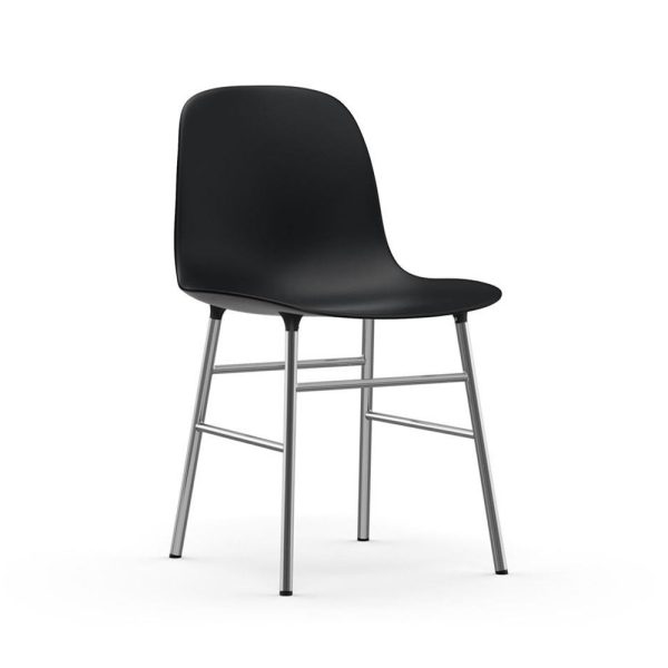 Normann Copenhagen Form Chair Crome Black