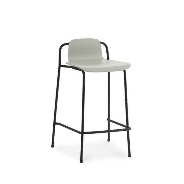Normann Copenhagen Studio Barstool 65cm Light Grey