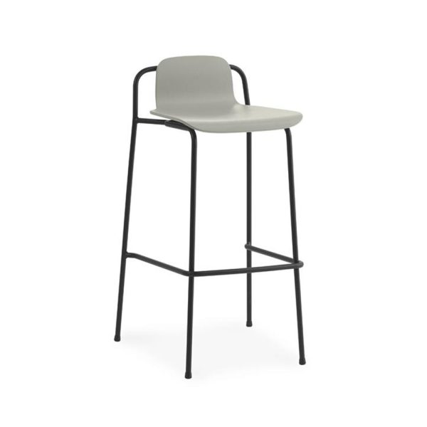 Normann Copenhagen Studio Barstool 75cm Light Grey