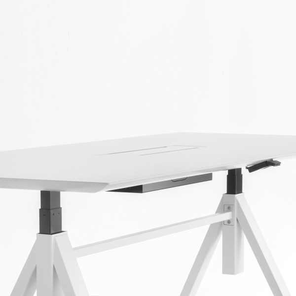 Pedrali Arki-Table Adjustable sähkösäätöinen neuvottelupöytä - Image 5