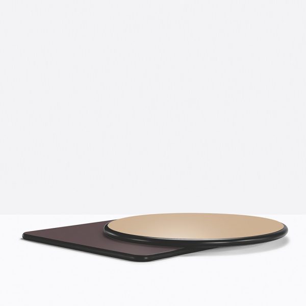 Pedrali Laminate Black PVC ravintolapöydänkansi laminaatti - Image 2