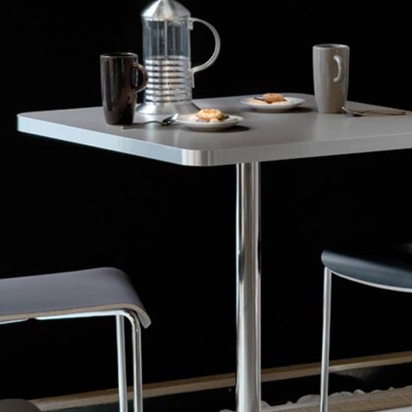 Pedrali Laminate Chromed ABS ravintolapöydänkansi laminaatti - Image 3