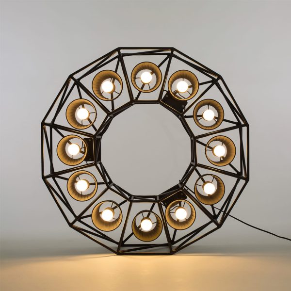 Seletti Multilamp Ring Lattiavalaisin - Image 4