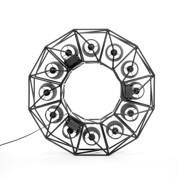 Seletti Multilamp Ring Lattiavalaisin - Image 5