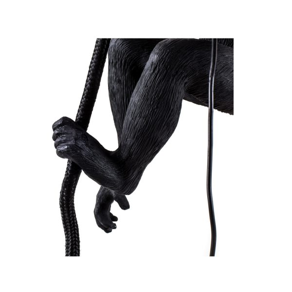 Seletti The Monkey Lamp Black Ceiling Version riippuvalaisin - Image 7