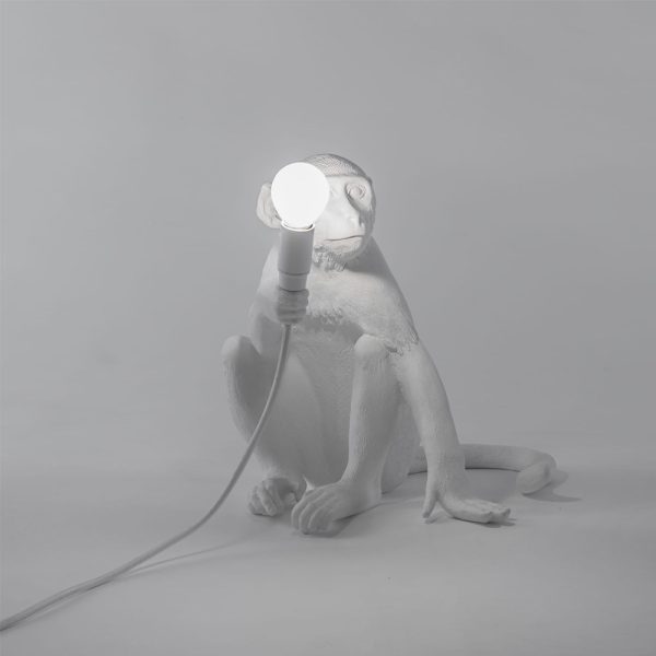 Seletti The Monkey Lamp Sitting Version pöytävalaisin / lattiavalaisin - Image 2