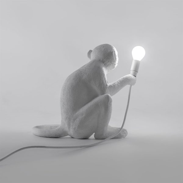 Seletti The Monkey Lamp Sitting Version pöytävalaisin / lattiavalaisin - Image 4