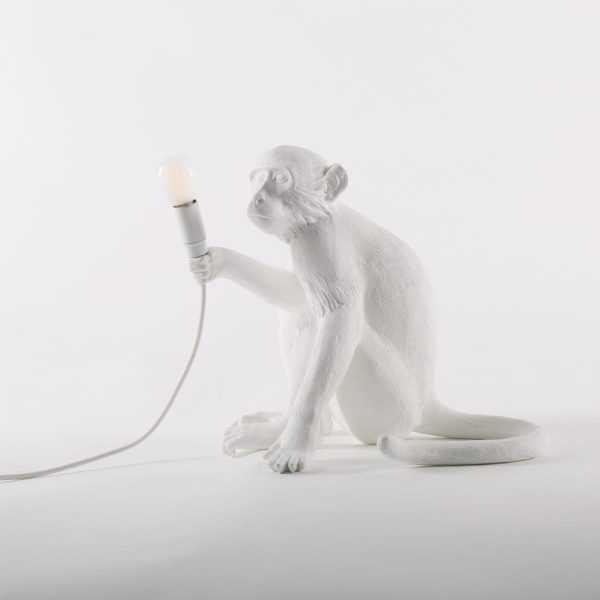 Seletti The Monkey Lamp Sitting Version pöytävalaisin / lattiavalaisin - Image 5