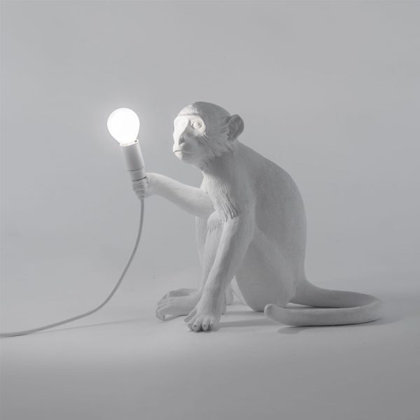 Seletti The Monkey Lamp Sitting Version pöytävalaisin / lattiavalaisin - Image 6