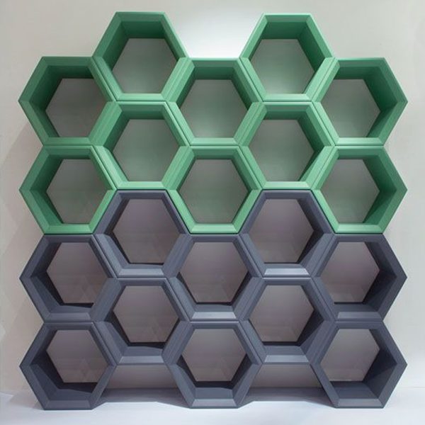 Slide Hexa modulaarinen kirjahylly - Image 2