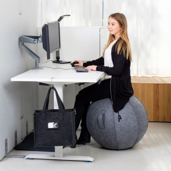 Stoo Active Ball aktiivipallo tummanharmaa