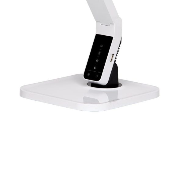 ErgoFinland Touch LED tyopistevalaisin valkoinen