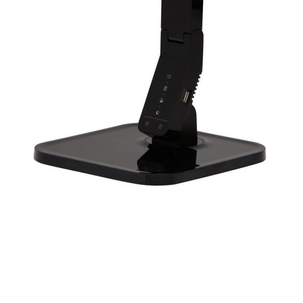 ErgoFinland Touch LED tyopistevalaisin musta