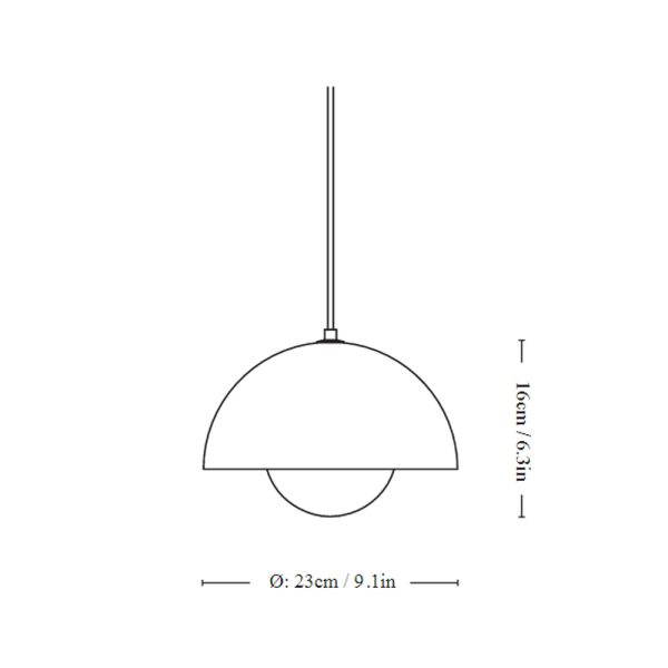 &Tradition FlowerPot pendant VP1