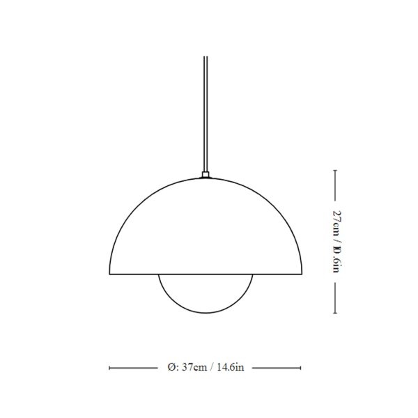 &Tradition FlowerPot pendant VP7