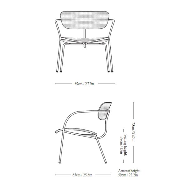 &Tradition Pavilion Lounge Chair AV11