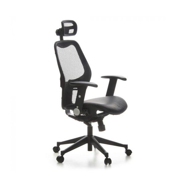HJH Office Air-Port Leather työtuoli - Image 4
