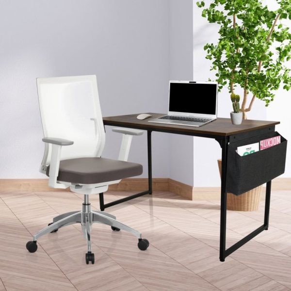 HJH Office Aspen työtuoli harmaa-valkoinen - Image 18
