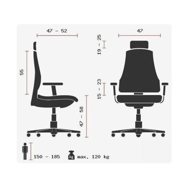 HJH Office Astra Lux Mesh työtuoli - Image 14