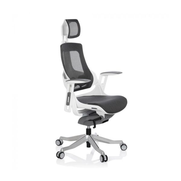 HJH Office Spektre Mesh White työtuoli - Image 4