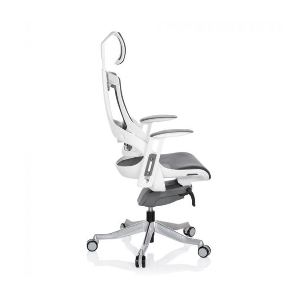 HJH Office Spektre Mesh White työtuoli - Image 6