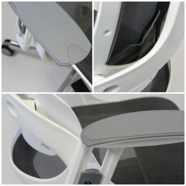 HJH Office Spektre Mesh White työtuoli - Image 14