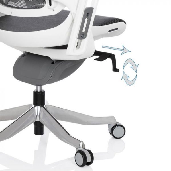 HJH Office Spektre Mesh White työtuoli - Image 15