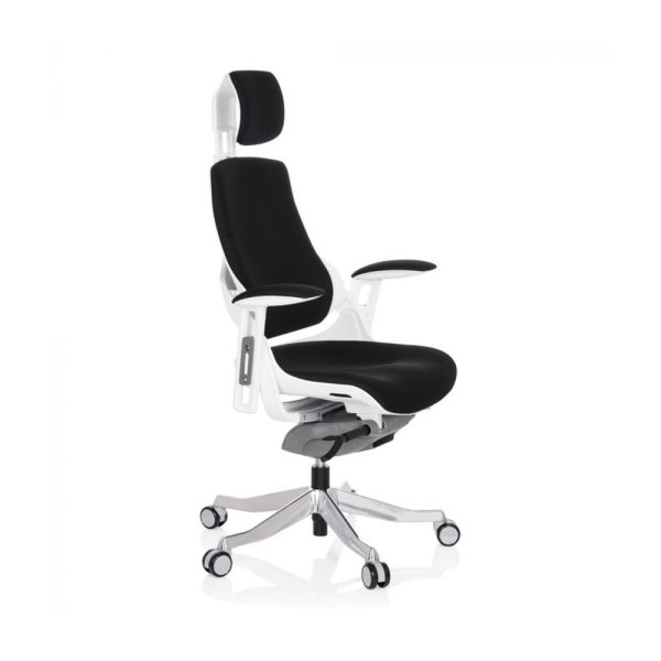 HJH Office Spektre Fabric White työtuoli - Image 4