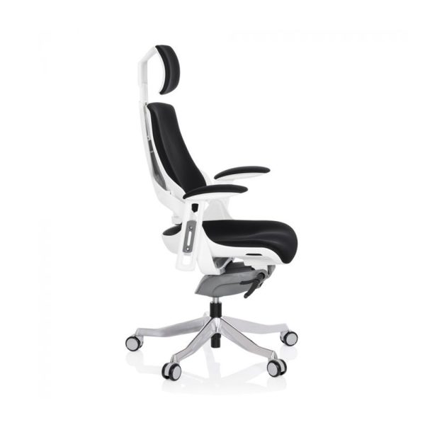 HJH Office Spektre Fabric White työtuoli - Image 5