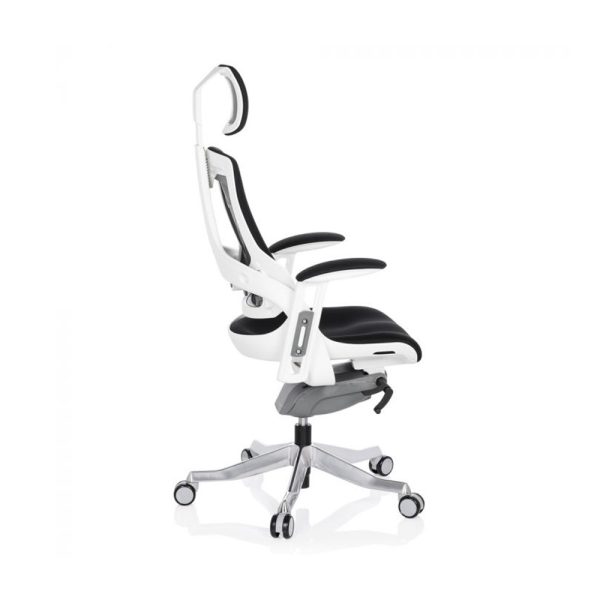 HJH Office Spektre Fabric White työtuoli - Image 6