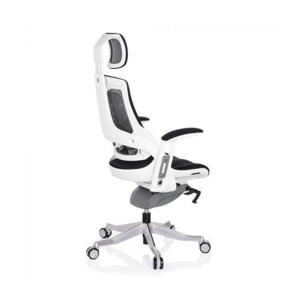HJH Office Spektre Fabric White työtuoli - Image 7