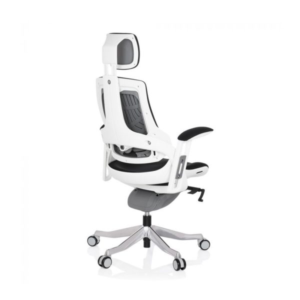 HJH Office Spektre Fabric White työtuoli - Image 8