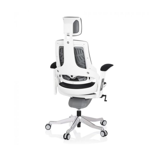 HJH Office Spektre Fabric White työtuoli - Image 9