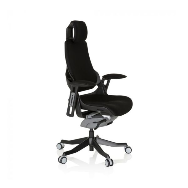 HJH Office Spektre Fabric Black työtuoli - Image 4