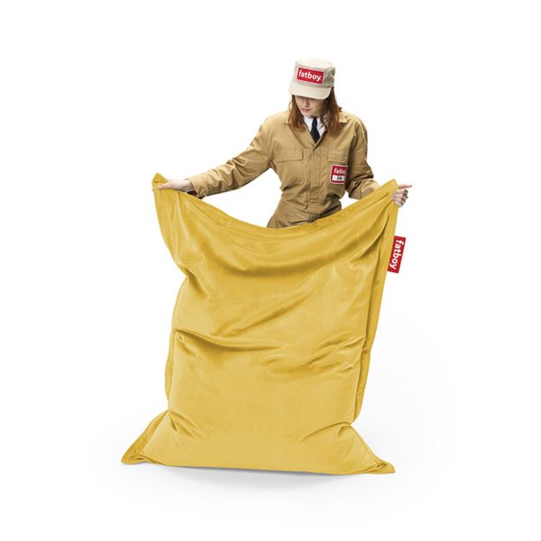Fatboy Original Slim Velvet Recycled säkkituoli - Image 6