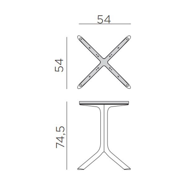 Nardi Base Clip terassipöydänjalka - Image 6