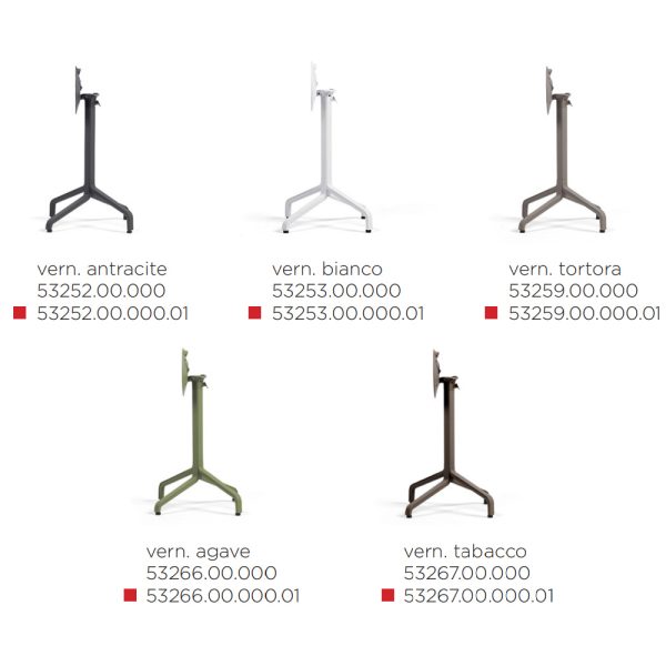 Nardi Base Frasca Mini Folding taittuva terassipöydänjalka - Image 6