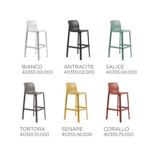 Nardi Net Stool korkea terassibaarituoli - Image 7