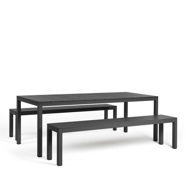 Nardi Set Rio Bench Alu terassipöytäsetti - Image 2